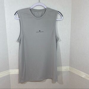 Louis Philippe Ath. Leisure Men Tee. Gray. Sz M